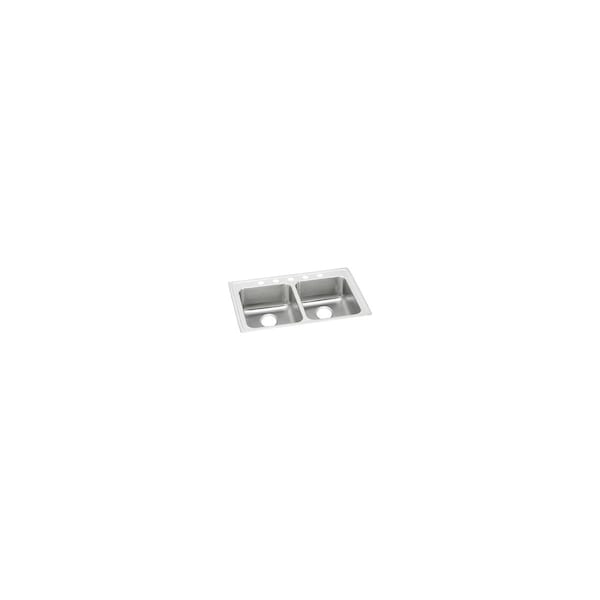 14 in x 14 in, 2, 5, Drop-in, Stainless Steel